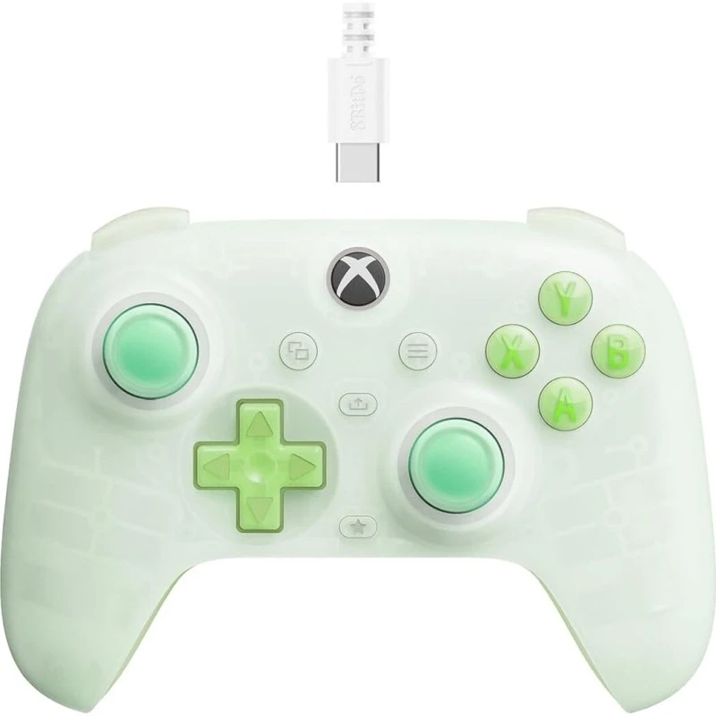 8BitDo Ultimate Mini Wired Xbox Controller – Clear Green