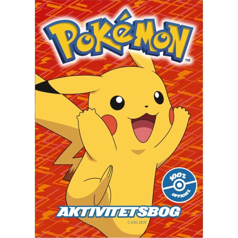 Carlsen Aktivitetsbog Pokémon 4+ år