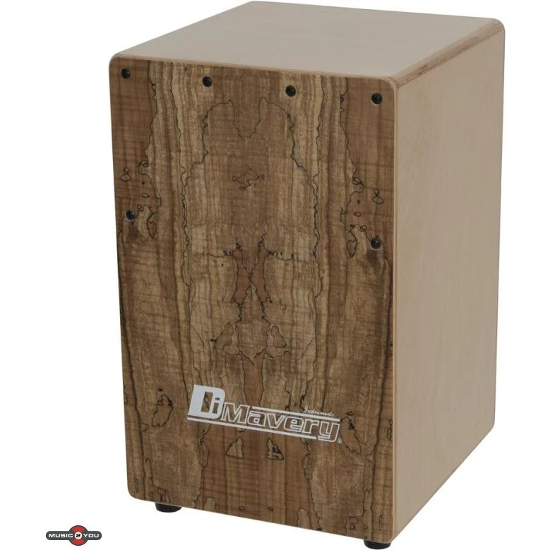 Dimavery CJ-580 Junior Cajon – Spalted Maple