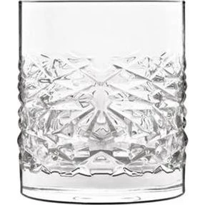 Luigi Bormioli Mixology Textures vandglas/whiskyglas 38 cl, 4 stk