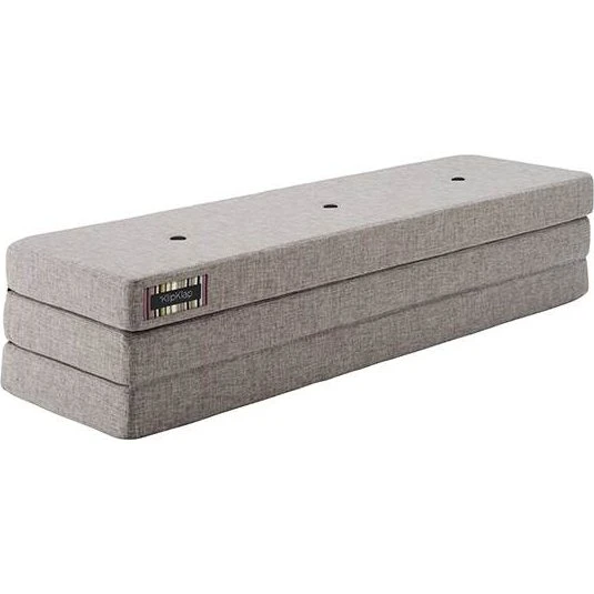 by KlipKlap KK 3 Fold madras, lysegrå/mørkegrå