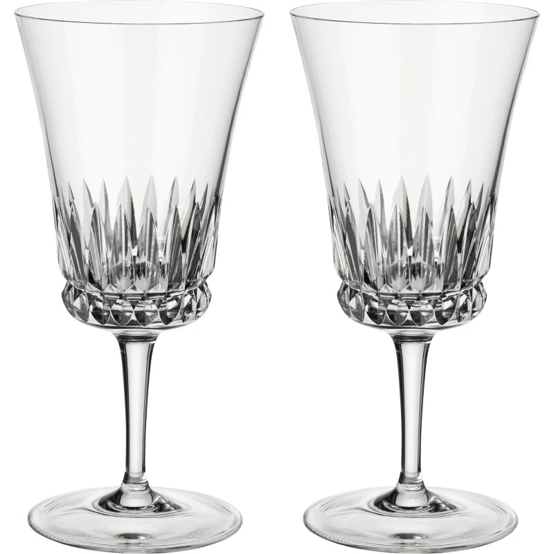 Grand Royal Vandglas på fod 2 stk. 0,39 l