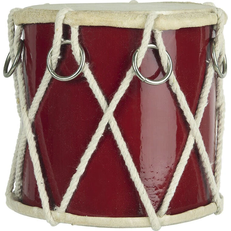 Ib Laursen Rød tromme Ø12,5 cm