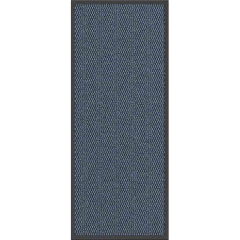 vidaXL Dørmåtte blå 60x150 cm