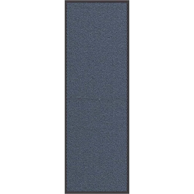 vidaXL Dørmåtte Blå 60x180 cm