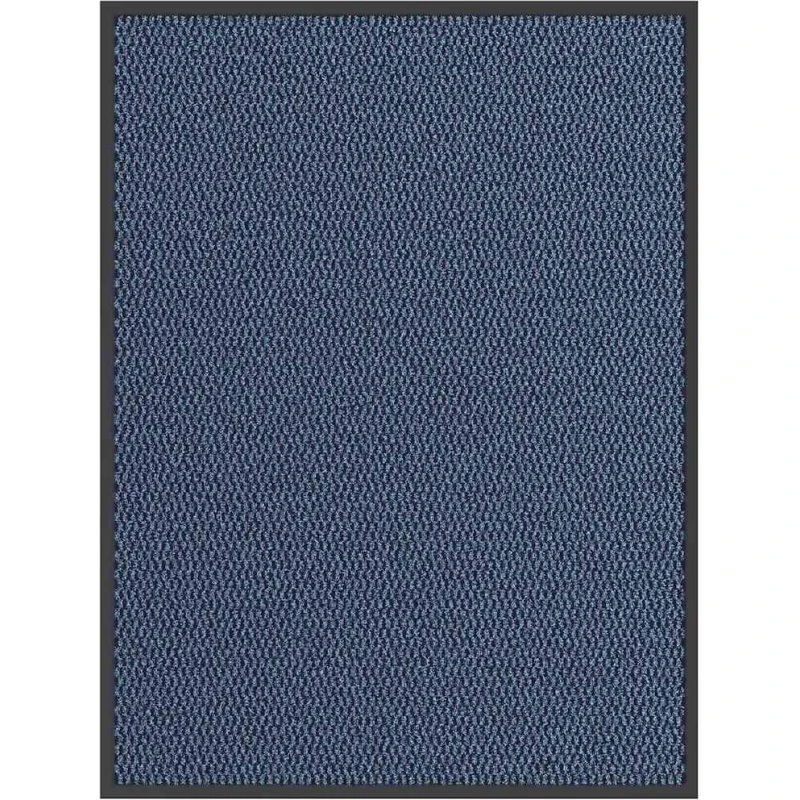 vidaXL Dørmåtte blå 80x120 cm