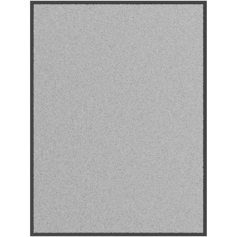 vidaXL dørmåtte 80x120 cm, grå