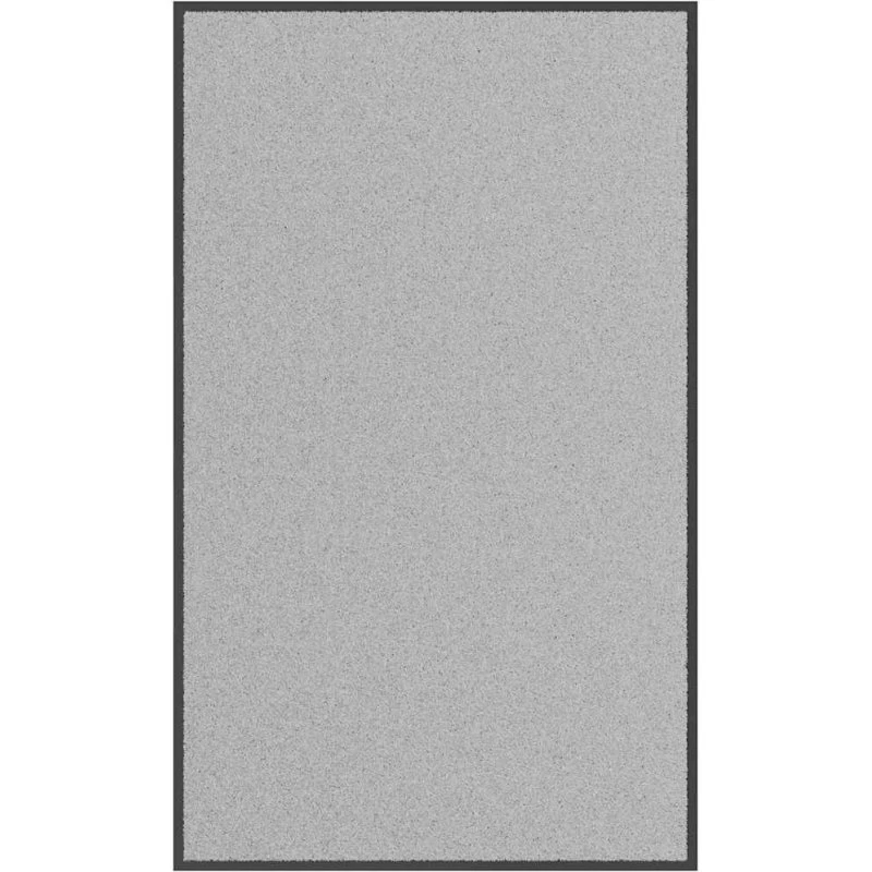 vidaXL dørmåtte 90x150 cm grå