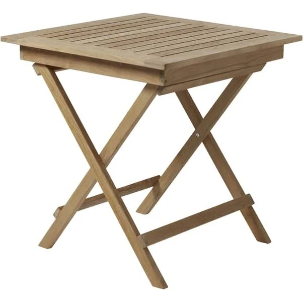 Cinas York foldebord 70x70 cm - teak
