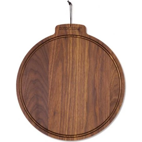 DutchDeluxes Breakfast Board Moon - massiv valnød 28 cm