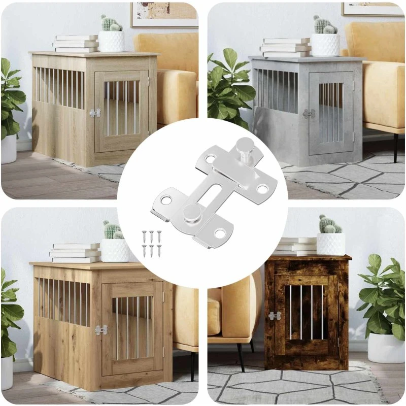 vidaXL Dørklinke 423 Sølv 70 x 8 mm Stål