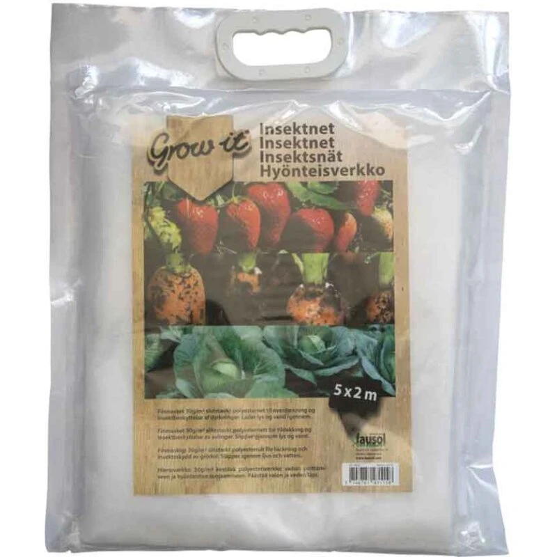 Grow it Insektnet / Kålnet 2 x 5 m 30 g/m²