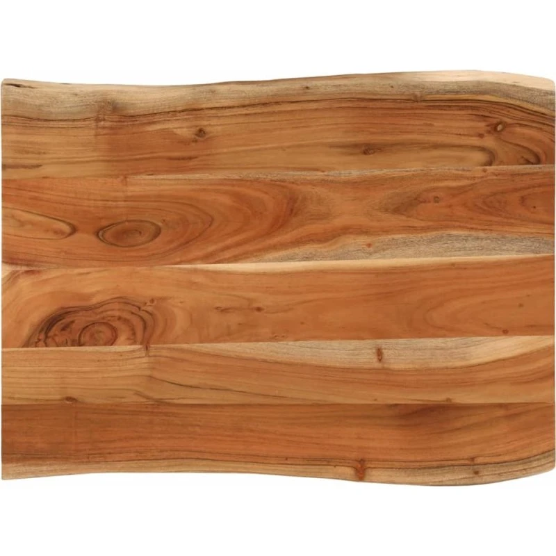 vidaXL bordplade i massivt akacietræ 90x60x2,5 cm