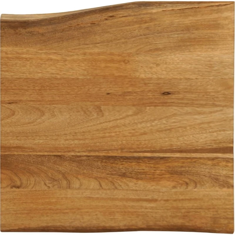 vidaXL bordplade 40x40x3,8 cm naturlig kant i massivt mangotræ