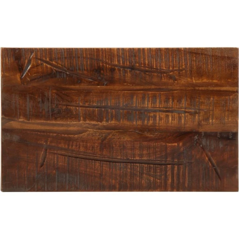 vidaXL bordplade 50x20x3,8 cm rektangulær - massivt genbrugstræ