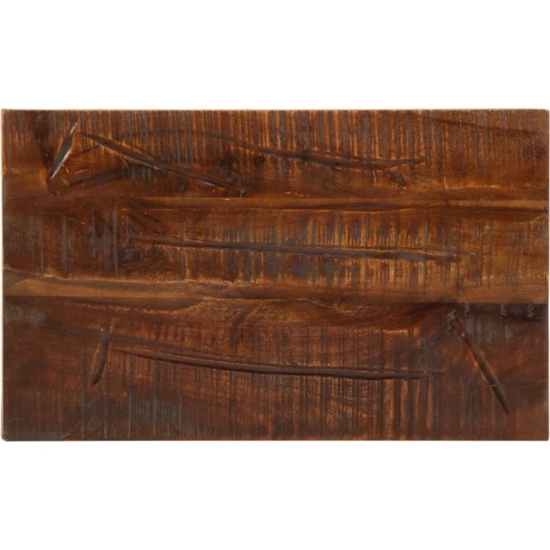 vidaXL bordplade 60x30x3,8 cm rektangulær massivt genbrugstræ