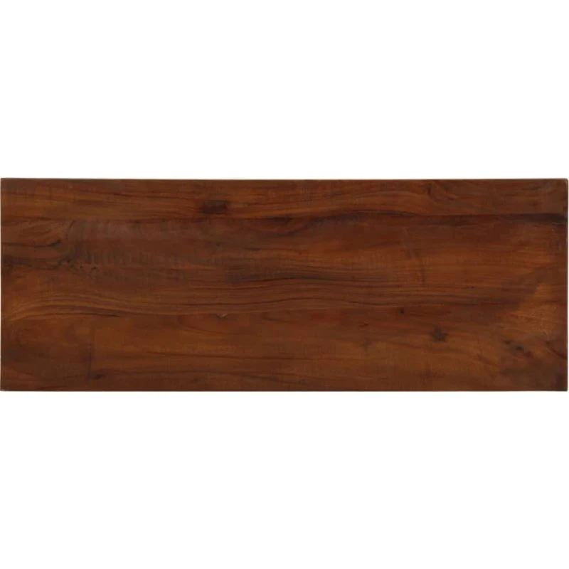vidaXL bordplade 80x30x3,8 cm i massivt genbrugstræ