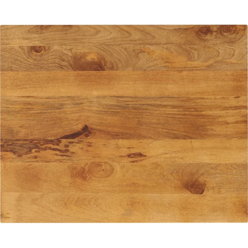 vidaXL bordplade 110x80x2,5 cm i massivt mangotræ