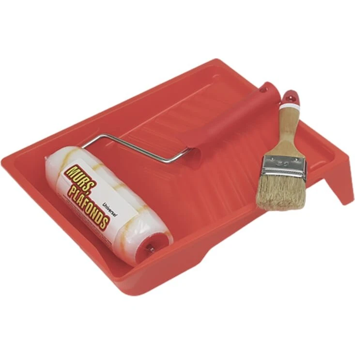 PARFAIT 6 stk basic rulle- og penselsæt, 18 cm rulle, 50 mm pensel