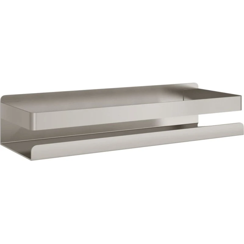 vidaXL brusehylde 30x10x6 cm børstet 304 rustfrit stål