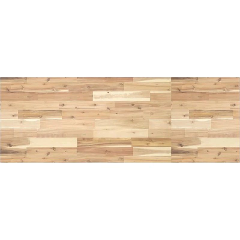 vidaXL bordplade i massivt akacietræ 120x50x2 cm ubehandlet