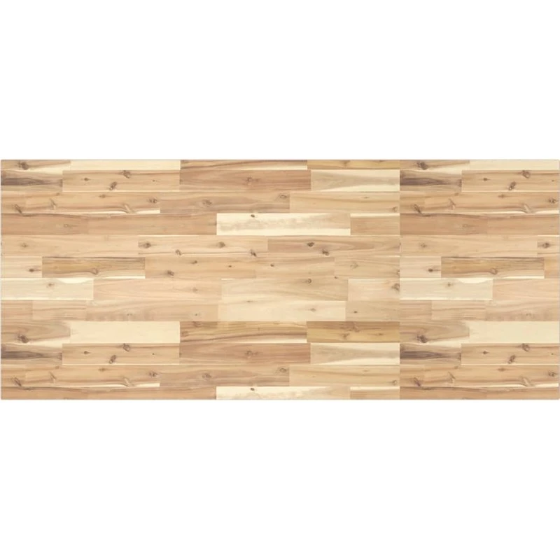vidaXL bordplade i massivt akacietræ 120x60x2 cm ubehandlet