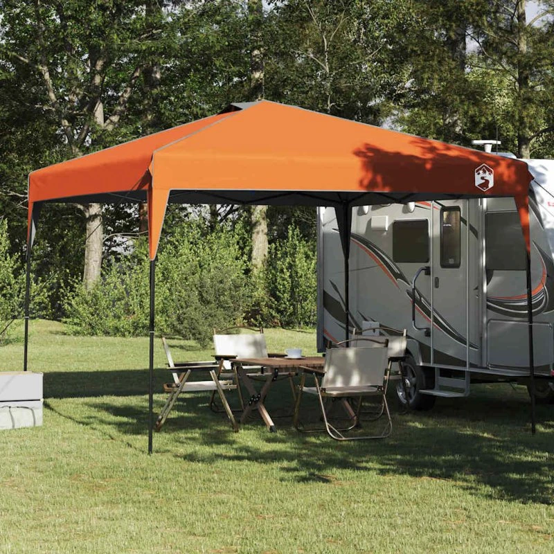 vidaXL Pop-up telt Orange 290×290×251 cm (stof)