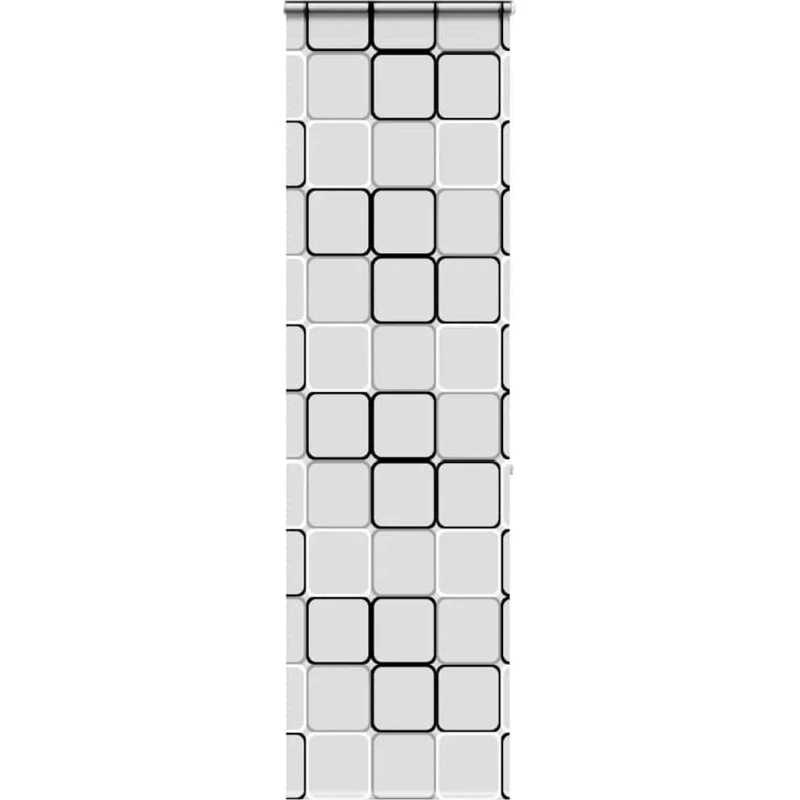 vidaXL Bruserullegardin med kassette 70x240 cm, stofbredde 66 cm