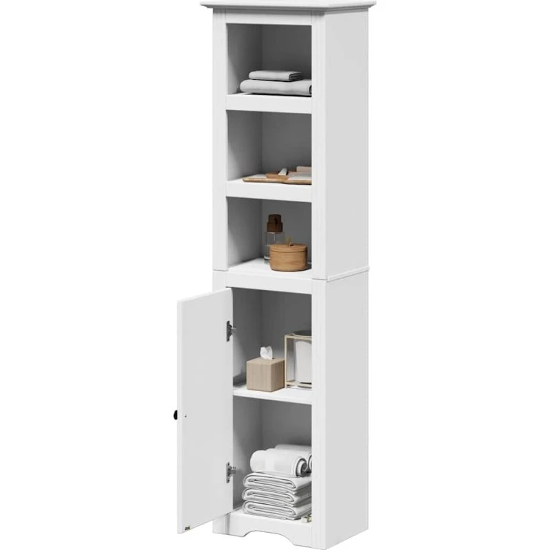 vidaXL BODO badeværelsesskab 44x30x160 cm hvid