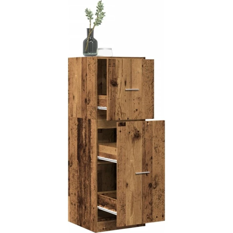 vidaXL apotekerskab 40x41x118 cm hvid