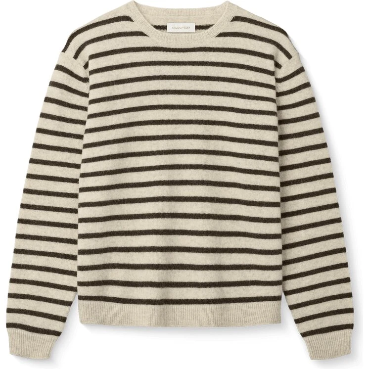 PLASIR Charlie strik - 50% baby alpaka/50% merino, stripe