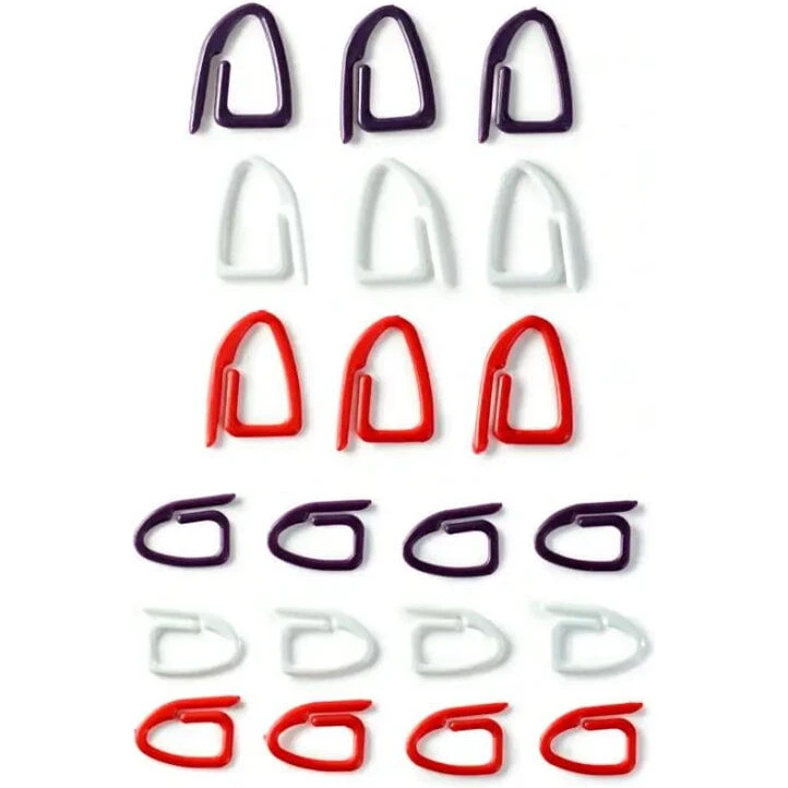 Prym maskemarkører 21 stk. – rød, hvid og lilla