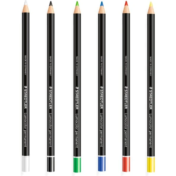 Lumocolor Glasochrom 108/20 permanent pen - blå