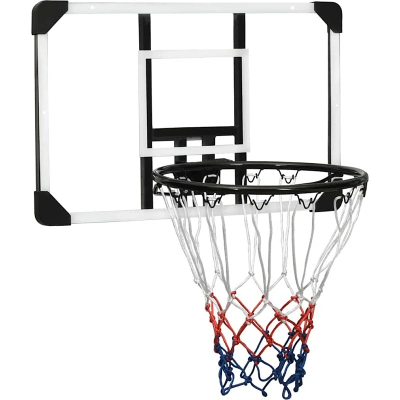 vidaXL bagplade til basketkurv 71x45x2,5 cm polycarbonat
