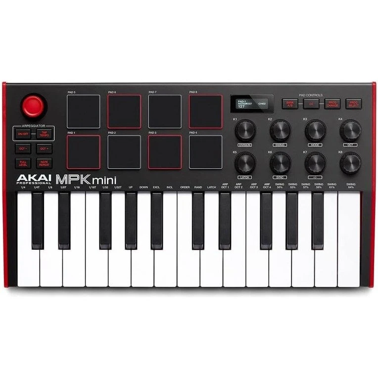 Akai MPK MINI MK3 mini MIDI-keyboard controller