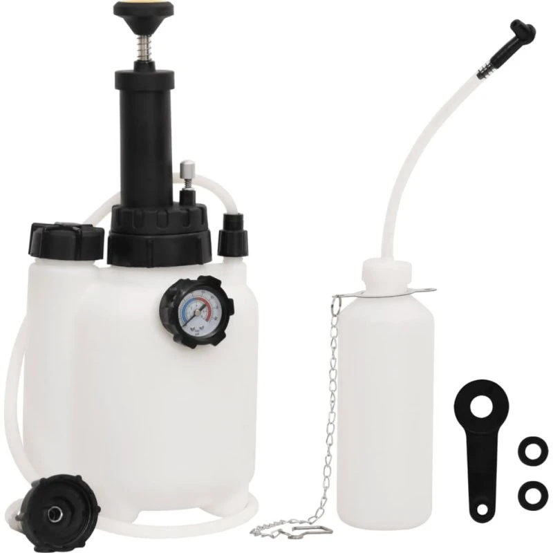 vidaXL bremseudlufter 3 L - hvid/sort