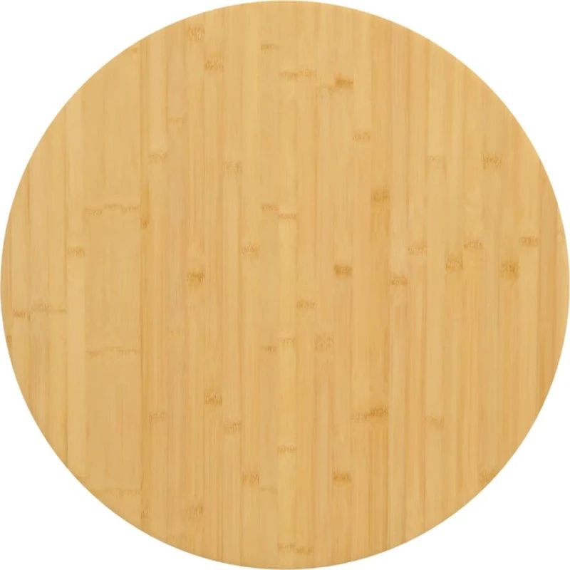 vidaXL bordplade bambus Ø70 x 1,5 cm