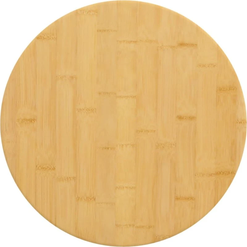 vidaXL bordplade bambus Ø40x4 cm