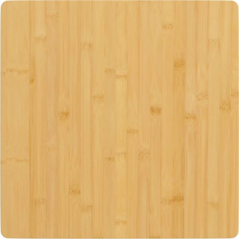 vidaXL bordplade 60x60x4 cm bambus