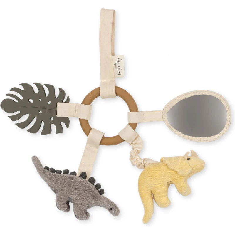 Konges Sløjd Aktivitetsring Dino Creamy White