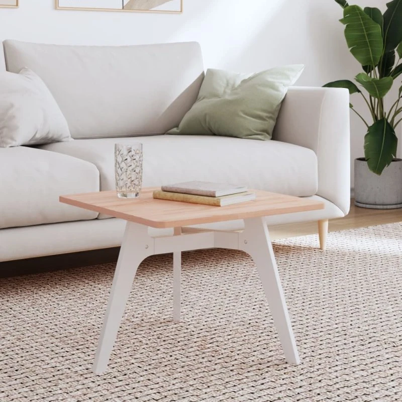 vidaXL bordplade 50x50x1,5 cm - firkantet massivt bøgetræ