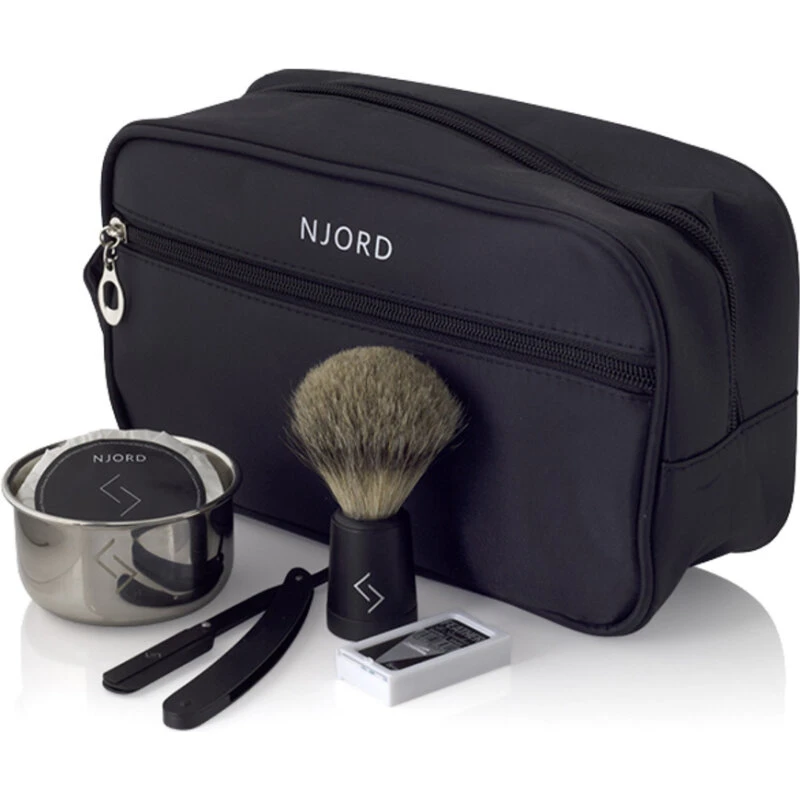 Njord Shavette Starter Set (mat sort)