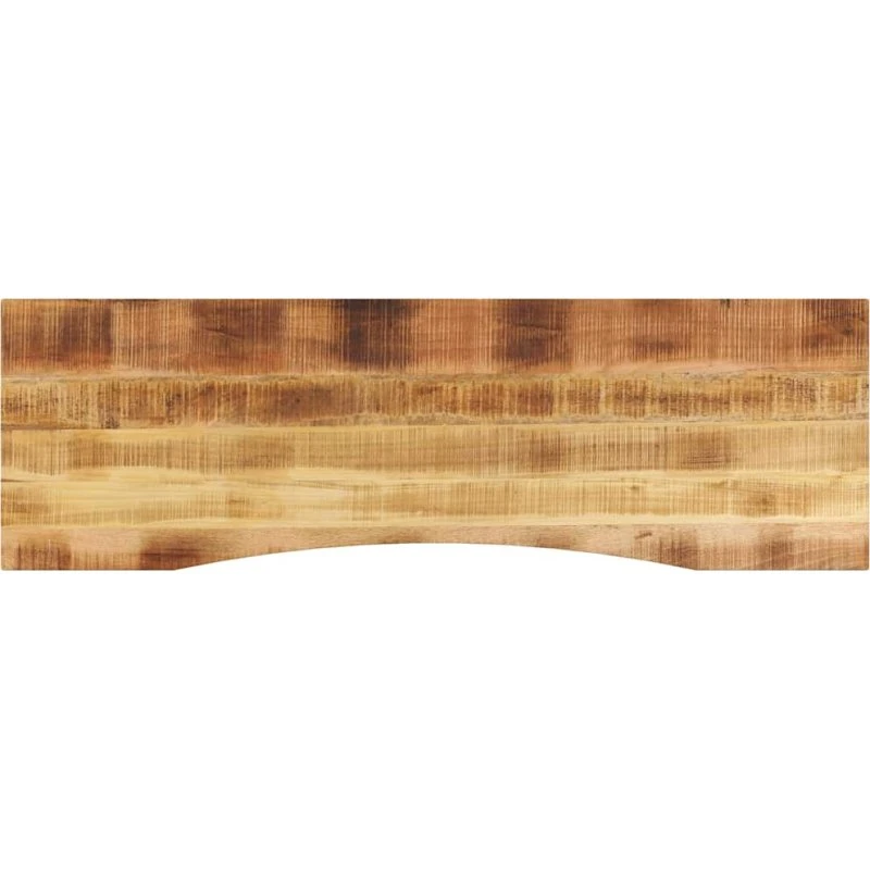 vidaXL bordplade kurvet 160x50x2,5 cm ru mangotræ