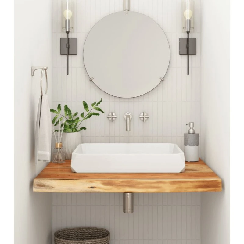 vidaXL bordplade akacietræ 60x60x3,8 cm (firkantet)