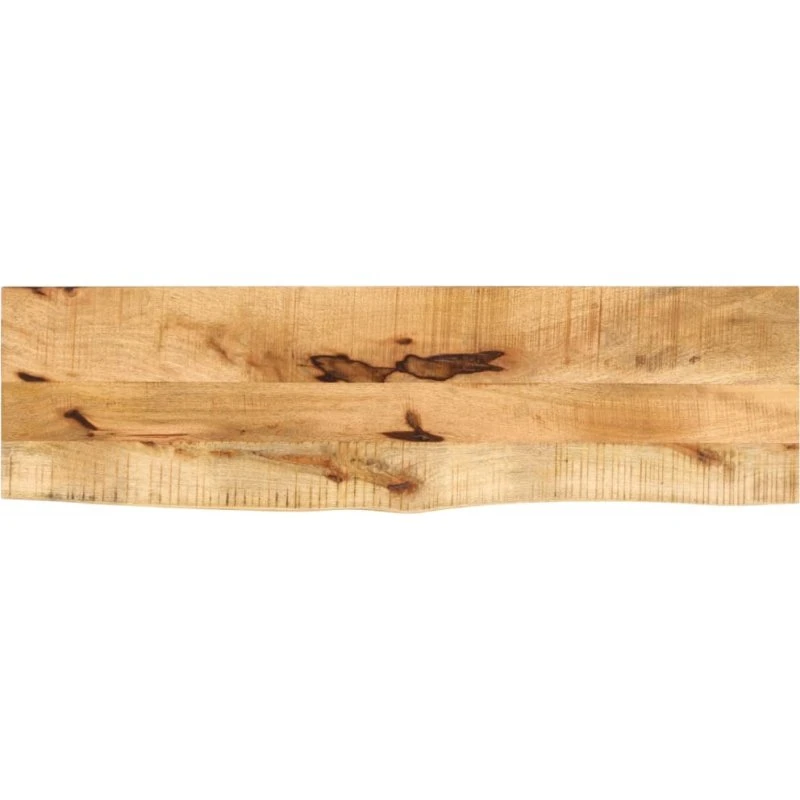 vidaXL bordplade 100x20x2,5 cm naturlig kant mangotræ