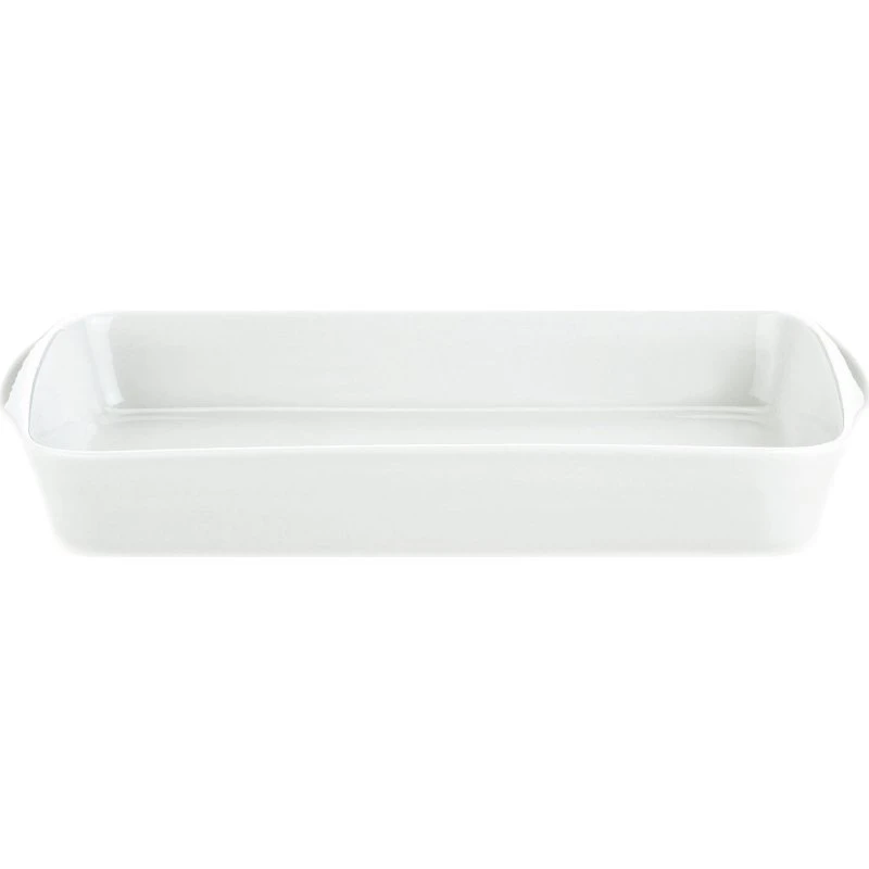 Pillivuyt Stegefad nr. 2 29,5 x 18 cm, hvid