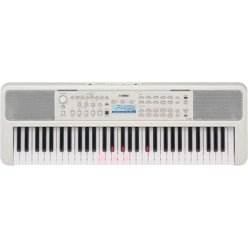 Yamaha EZ-310 61-tangent keyboard med belyste tangenter (hvid)