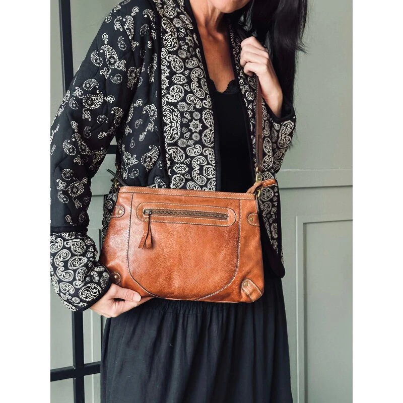 Re:Designed Liana Crossover taske, Walnut (Small)