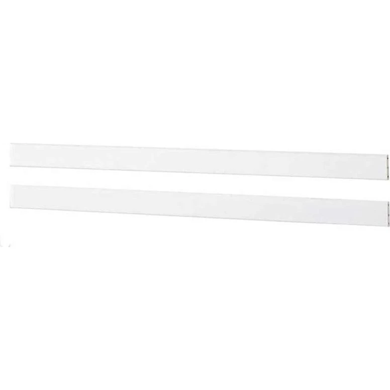 Hoppekids ECO Luxury gennemgående sengehest – Hvid