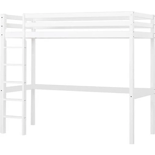 Hoppekids ECO Dream Højseng 90x200 cm, Hvid